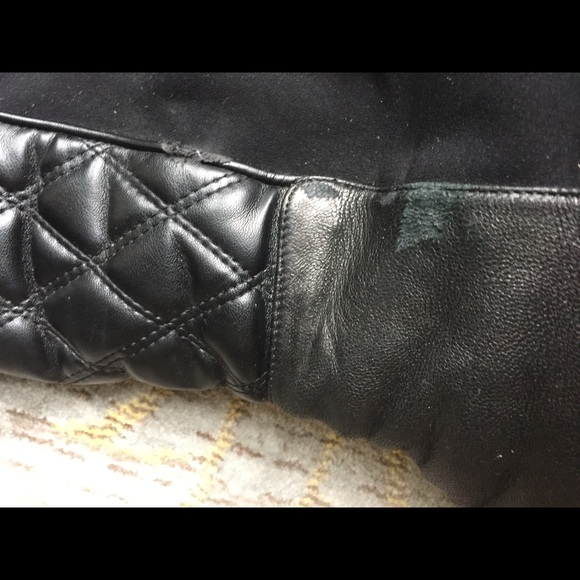 Stuart Weitzman Quilted Over the knee 50/50 Boots - Picture 8 of 11